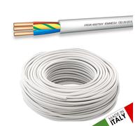 CAVO ELETTRICO FROR MULTIPOLARE MATASSA 100 MT 3G1,5 3X1,5 GOMMATO NON SCHERMATO