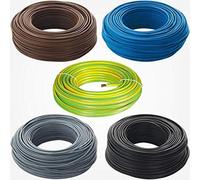 cavo elettrico FS17 cordina unipolare sezione 4mm colore e metri a scelta (azzurro 10m)