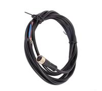 Cavo Elettrico M8 3 Pin Contatti Dorati Rame 2M(A) | Grado IP67, acqua per polvere per olio, custodia monoblocco, ambiente industriale difficile