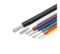 Cavo elettrico multifilare AWG UL1015 24 22 20 18 16 14 12 10 8 Cavo di illuminazione in rame stagnato for lampade in PVC, linea fai da te 600 V(Grey,14AWG x 10M)