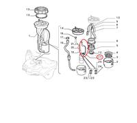 CAVO ELETTRICO POMPA CARBURANTE FIAT PANDA - LANCIA DELTA ORIGINALE 7791026