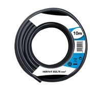 CAVO ELETTRICO PROLUNGA 10MT 3G0,75 MM H05VV-F MATASSA FILO ELETTRICO NERO