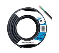 CAVO ELETTRICO PROLUNGA 10MT 3G2.5 MM H05VV-F MATASSA FILO ELETTRICO NERO