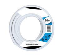 CAVO ELETTRICO PROLUNGA 20MT 3G1 MM H05VV-F MATASSA FILO ELETTRICO BIANCO