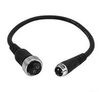 Cavo elettrico resistente per mulinello compatibile con Daiwa 800mj con nucleo in rame ispessito e design flessibile a 196 fili per pesca in acque profonde nero (1 metro)