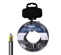 Cavo Elettrico Tubo EDM 28362 vv-k06 Nero 20 m - Marca: EDM Product - EAN: 8425998283624
