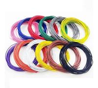 Cavo elettronico 5/10M 30AWG - 16AWG Linea di illuminazione for lampade a LED UL1007 isolata in PVC Cavo in rame stagnato(Pink,10M_28 AWG)