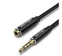 Cavo Estensione Audio Vention BHCBG Jack 3.5mm Macho a Jack 3.5mm Hembra 1.5m Nero