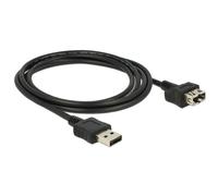 Cavo estensione USB 2.0 DeLOCK 2 m Nero