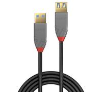 Lindy Prolunga USB Anthra Line 36762 USB 3.0 Tipo A 2 m Nero