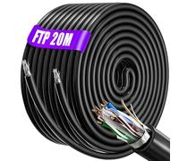 Cavo Ethernet 20 metri Schermato, Alta Velocità Cavo di Rete LAN 20 metri