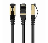 Cavo Ethernet Gembird PP8-LSZHCU-BK-7.5M Cat8 S/FTP S-STP RJ-45 Nero 7,5 m Cavo Ethernet Gembird PP8-LSZHCU-BK-7.5M Cat8 S/FTP S-STP RJ-45 Nero 7,5 m
