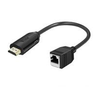Cavo Ethernet HDMI-RJ45 con extender TX RX femmina-maschio