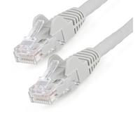 Cavo Ethernet StarTech.com 15m CAT6 LSZH RJ45 UTP 10Gb 650MHz PoE Snagless Grigio