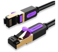 Cavo Ethernet Vention Cat.7 SSTP RJ45 15m 10Gbps Nero Cavo Ethernet Vention Cat.7 SSTP RJ45 15m 10Gbps Nero