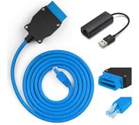 Cavo Ethernet VOE OBD per veicoli Volvo basato su piattaforma SPA CMA 2016+ Sostituire 9513108 9513062, cavo OBD RJ45 da 1,5 m con adattatore USB compatibile con software VIDA PC o software di terze