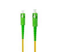CAVO FIBRA MONOMODO SC/APC-SC/APC LSZH GIALLO 20M Ideale per connessioni ad alta velocità e bassa perdita di segnale. Il suo design LSZH offre una maggiore sicurezza contro il fuoco, essendo perfe