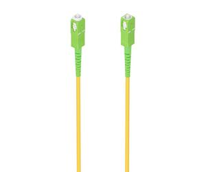 Cavo fibra ottica Aisens A152-0983 SC/APC-SC/APC 7m simplex giallo