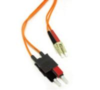 C2G 2m LC/SC LSZH Duplex 62.5/125 Multimode Fibre Patch Cable