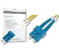 Digitus Cavo in fibra ottica LC-SC DK-2932-01 Monomodale OS2 Duplex 1 m 1/10 Gbit/s Giallo 9/125