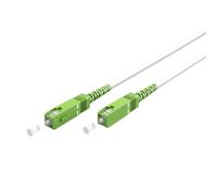Cavo Fibra Ottica Monomodale G657A2 Aisens A152-0496 SC/APC 5m LSZH Bianco