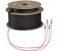 Cavo Fibra Ottica Multimodale 4 Fibre OM4 Dca LC/LC 50/125 50 m