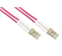 Cavo Fibra Ottica Multimode LSZH Duplex OM4 50/125, LC-LC, 30 mt.