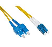 Cavo Fibra Ottica Multimode LSZH Duplex OS2 9/125, LC-SC, 30 mt.