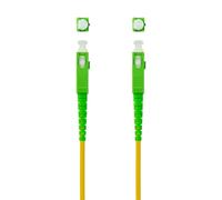Cavo Fibra Ottica Nanocable SC/APC a SC/APC Monomodale G.657.A2 20m LSZH Giallo
