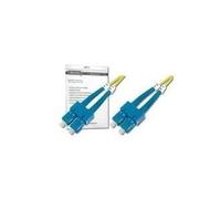 DIGITUS DK-2922-05 - Cavo In Fibra Ottica OS2 - 5 m - da SC a SC - Duplex - 1/10 Gbit/s - Cavo LAN In Fibra Ottica Monomodale SM - Tipo Di Fibra: 9/125 µ - Giallo (Yellow)