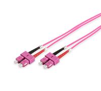 Cavo Fibra Ottica Sc A Sc Multimode Duplex 50/125 Mt.2 Om4