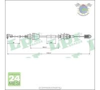 Cavo filo acceleratore LPR per RENAULT KANGOO CLIO #qz