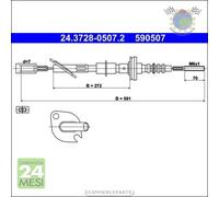 Cavo filo cambio frizione ATE per FIAT CINQUECENTO SEICENTO
