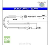 Cavo filo cambio frizione ATE per SUZUKI VITARA #bp