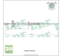 Cavo filo comando frizione LPR per CITROEN BERLINGO