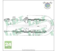 Cavo filo comando frizione LPR per RENAULT LAGUNA #tr