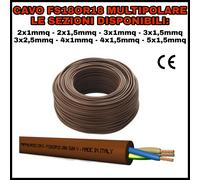 CAVO FILO ELETTRICO NUOVO FROR FS18OR18 MULTIPOLARE VARIE METRATURE