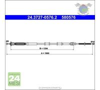 Cavo filo freno a mano ATE Posteriore Dx Destro per FIAT GRANDE PUNTO