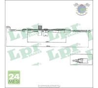 Cavo filo freno a mano LPR per VW TRANSPORTER #6v