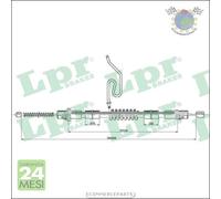 Cavo filo freno a mano LPR Posteriore Dx Destro per FORD TRANSIT #03