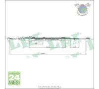 Cavo filo freno a mano LPR Posteriore per AUDI A3 SEAT TOLEDO II LEON SKODA #6q