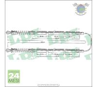 Cavo filo freno a mano LPR Posteriore per FIAT CINQUECENTO SEICENTO