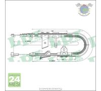 Cavo filo freno a mano LPR Posteriore Sx Sinistro per ALFA ROMEO 166 LANCIA THE
