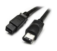 HAMLET - XZCFWB9A6180 Cavo FireWire 800 9 pin - 400 6 pin MM 180 cm - SPEDIZIONE GRATUITA