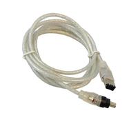Cavo FireWire HQRP Per JVC VC-VDV206U IEEE 1394 4Pin A 6Pin