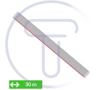 Cavo flat 10 conduttori, matassa 30 metri, AWG28, passo 1,27mm, grigio scheda PC