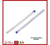 Cavo Flat Cable FFC 16P 0.5mm L150mm Reverse Asus G73 Acer Extensa 2519
