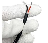 Cavo flessibile a 2 conduttori Informazioni Guaina Linea Cavo in silicone extra morbido Cavo resistente alle alte temperature Cavo di alimentazione in silicone multi-core Connettore di estensione (Dim