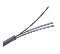 cavo flessibile Cavo elettrico for lampada a sospensione, cavo elettrico trasparente 2x0,75 mm, cavo di alimentazione con corda in acciaio di supporto da 1,0 mm for lampade di illuminazione connettore