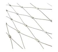 Cavo Flessibile in Acciaio Inossidabile 304 Resistente, Ideale per Giardino e Balcone, antifurto, Protezione e a Prova di perdite. Dimensioni: 2x9 Piedi (60x274 cm). Colore Argento.